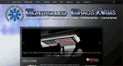Desktop Screenshot of controlledchaosarms.com